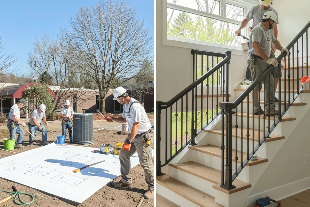 Panel Molding Installation in Covington, King County, WA - Plan panel sizes and spacing for the wall