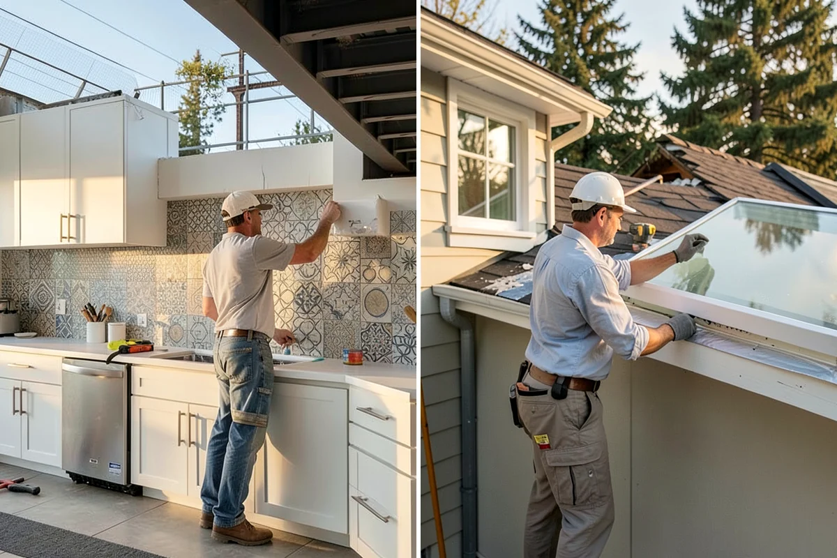 Panel Molding Installation in DuPont, Pierce County, WA - Plan panel sizes and spacing for the wall