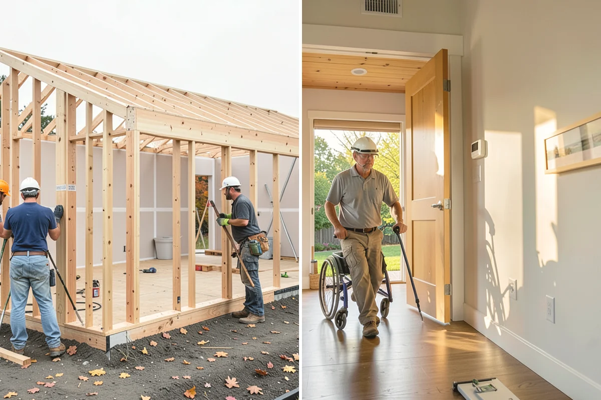 Panel Molding Installation in Edgewood, Pierce County, WA - Plan panel sizes and spacing for the wall
