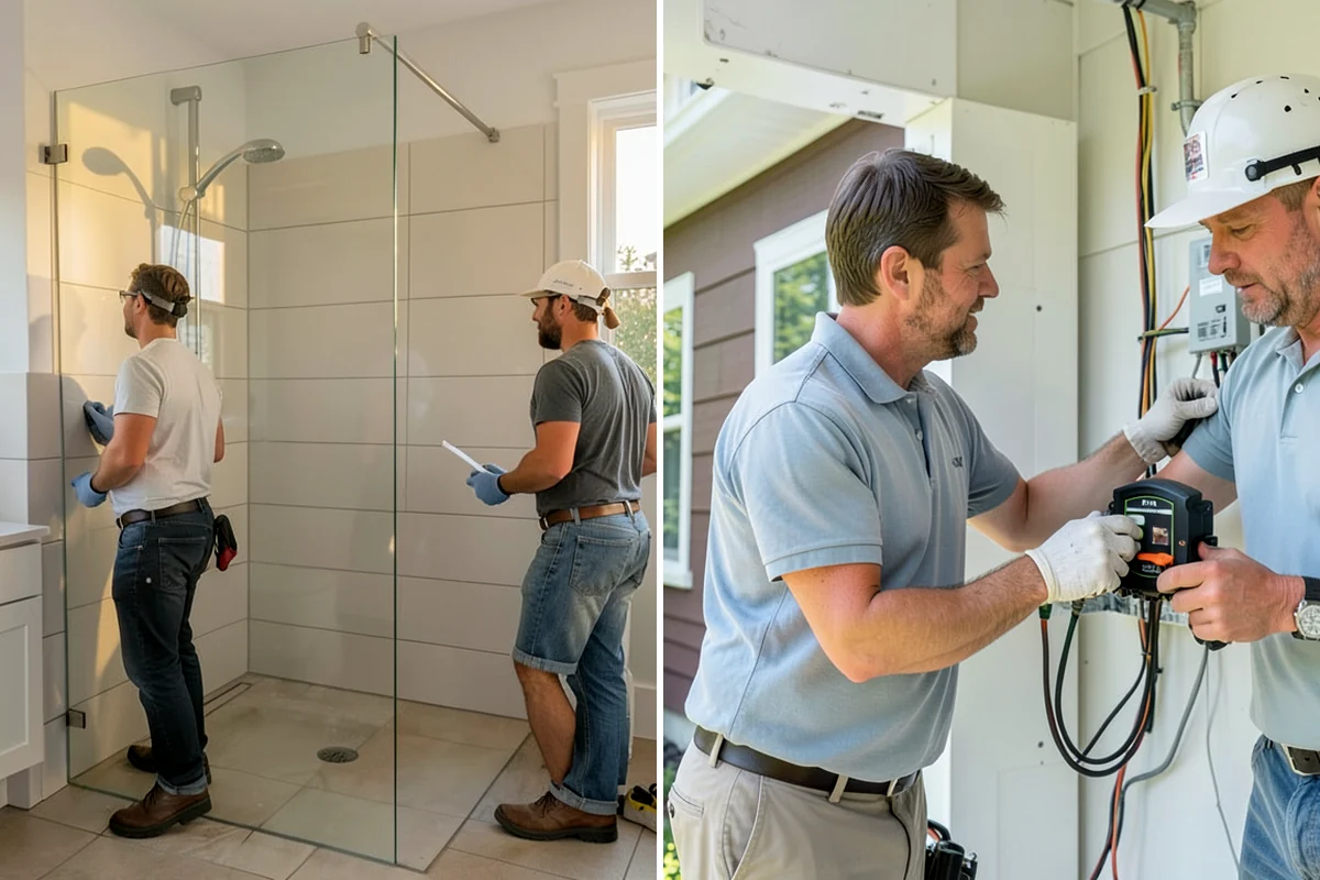 Panel Molding Installation in Everett, Snohomish County, WA - Plan panel sizes and spacing for the wall