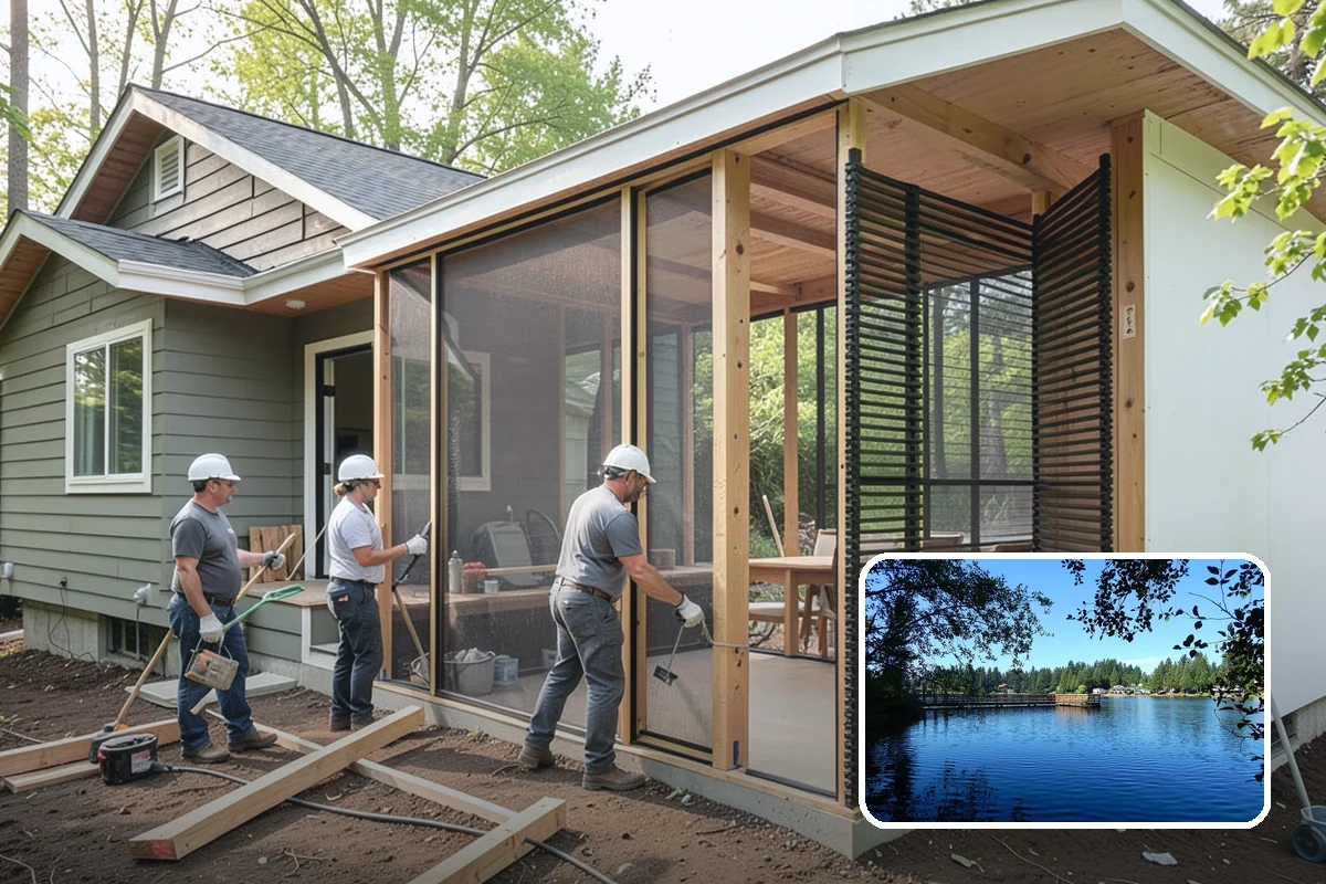 Panel Molding Installation in Federal Way, King County, WA - Balanced, symmetrical panel layouts