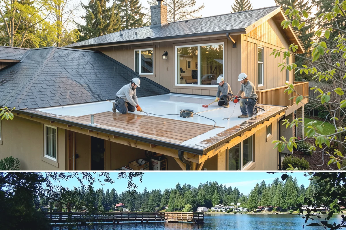 Panel Molding Installation in Federal Way, King County, WA - Panel molding is an interior detail that installs comfortably year-round, ideal for elevating rooms during the PNW rainy season.