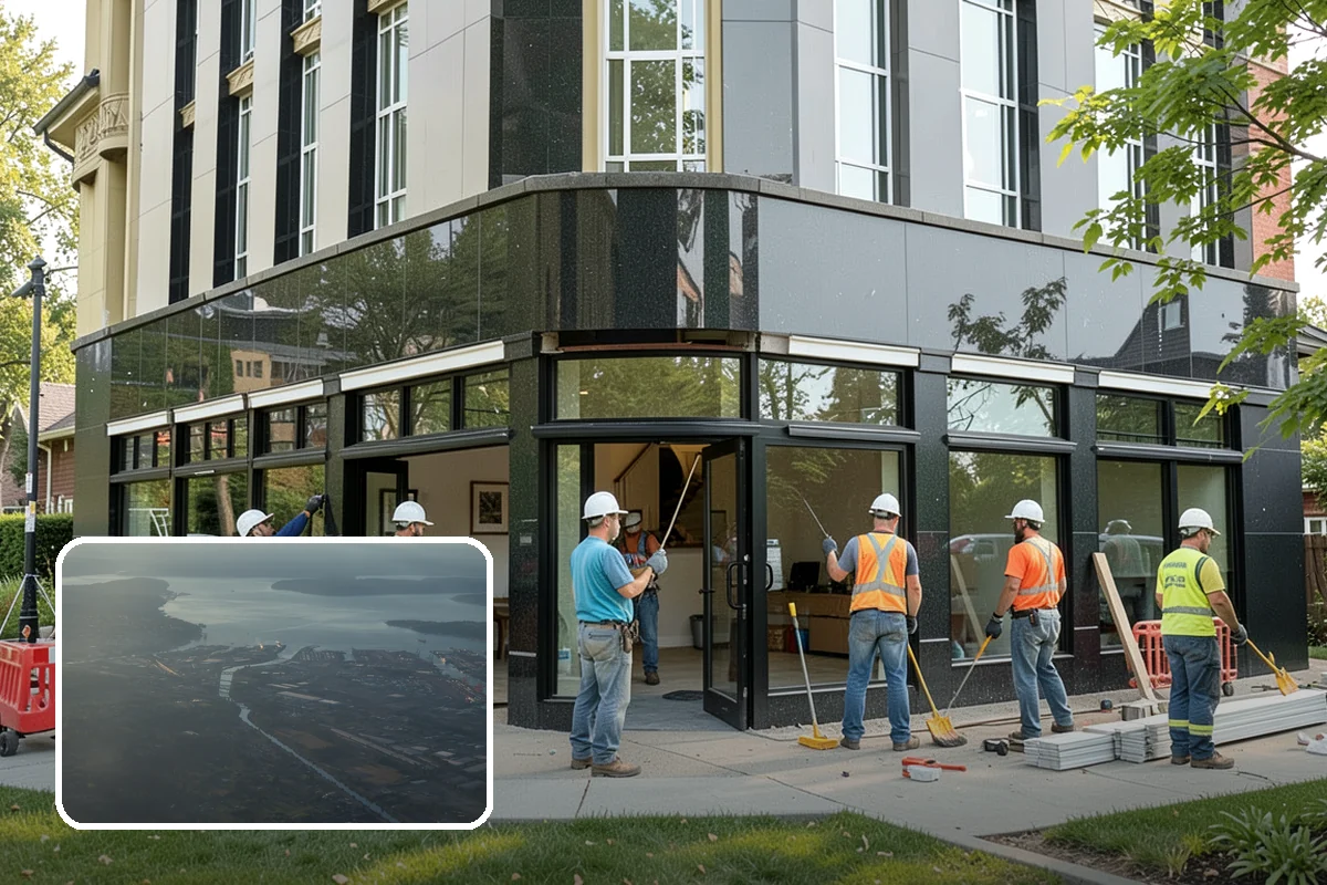 Panel Molding Installation in Fife, Pierce County, WA - Balanced, symmetrical panel layouts