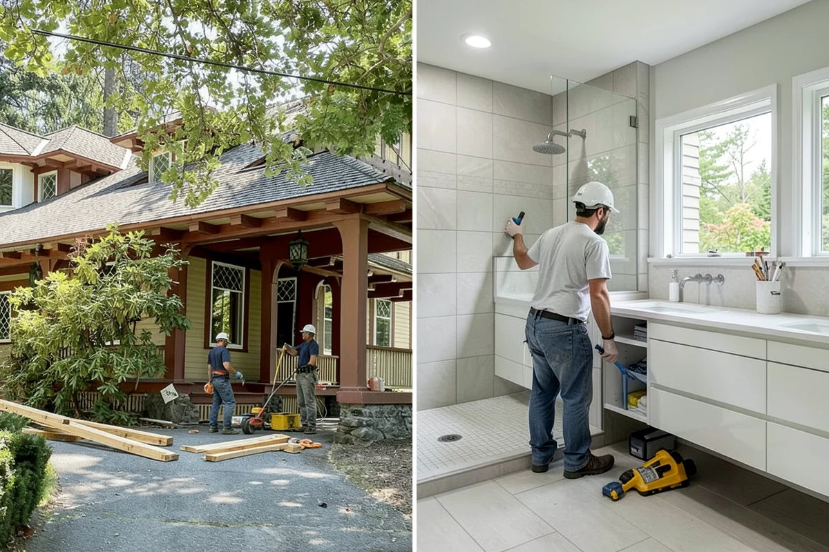 Panel Molding Installation in Fircrest, Pierce County, WA - Plan panel sizes and spacing for the wall