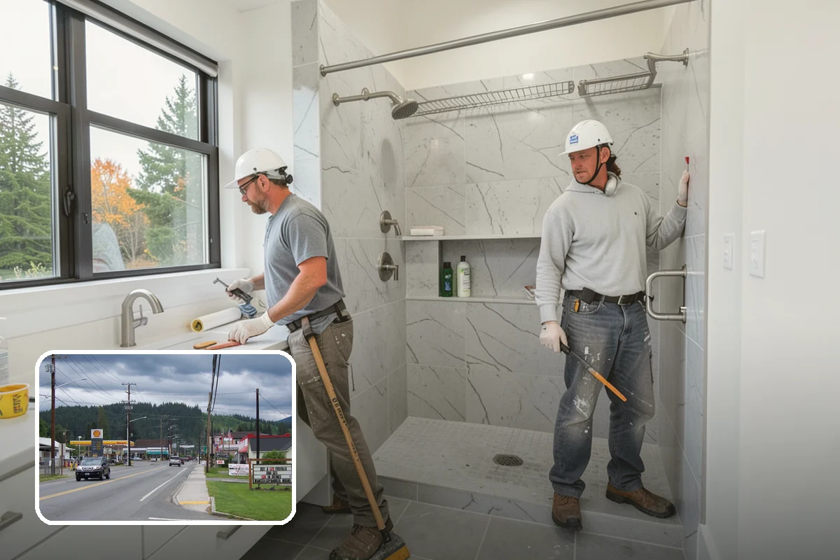Panel Molding Installation in Granite Falls, Snohomish County, WA - Balanced, symmetrical panel layouts