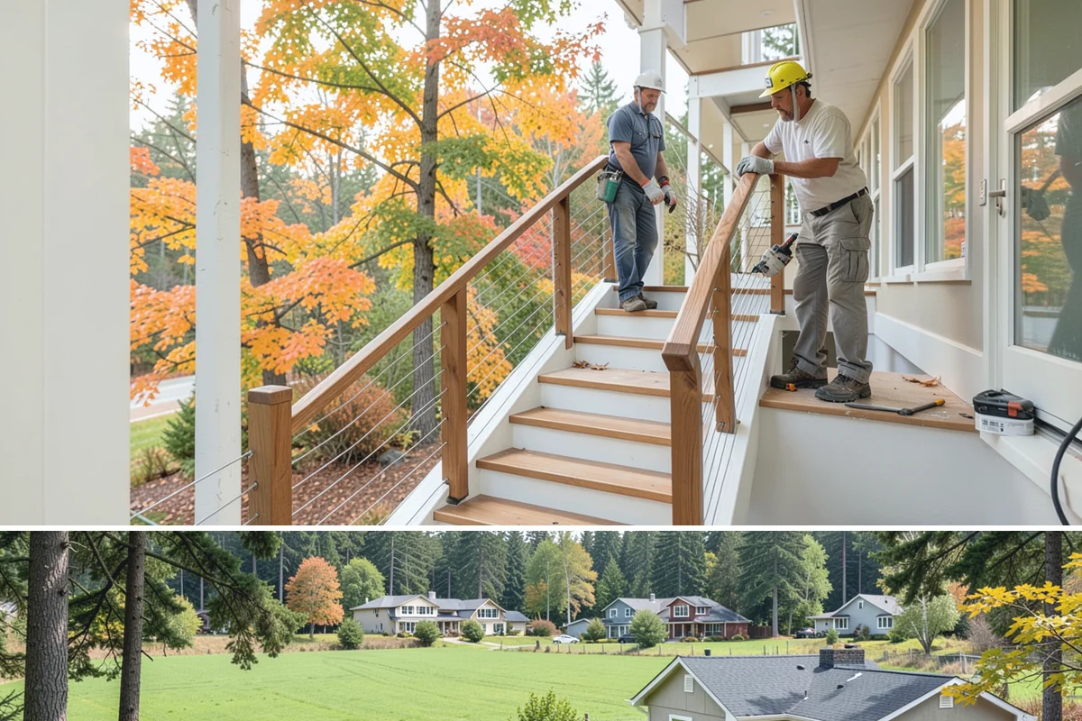 Panel Molding Installation in Lyman, Skagit County, WA - Panel molding is an interior detail that installs comfortably year-round, ideal for elevating rooms during the PNW rainy season.