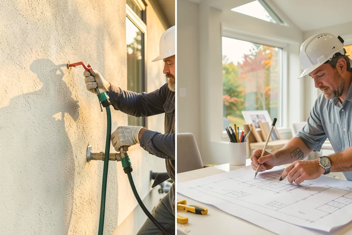 Panel Molding Installation in Lynnwood, Snohomish County, WA - Plan panel sizes and spacing for the wall