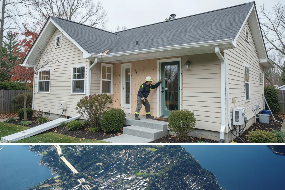 Panel Molding Installation in Mercer Island, King County, WA - Panel molding is an interior detail that installs comfortably year-round, ideal for elevating rooms during the PNW rainy season.