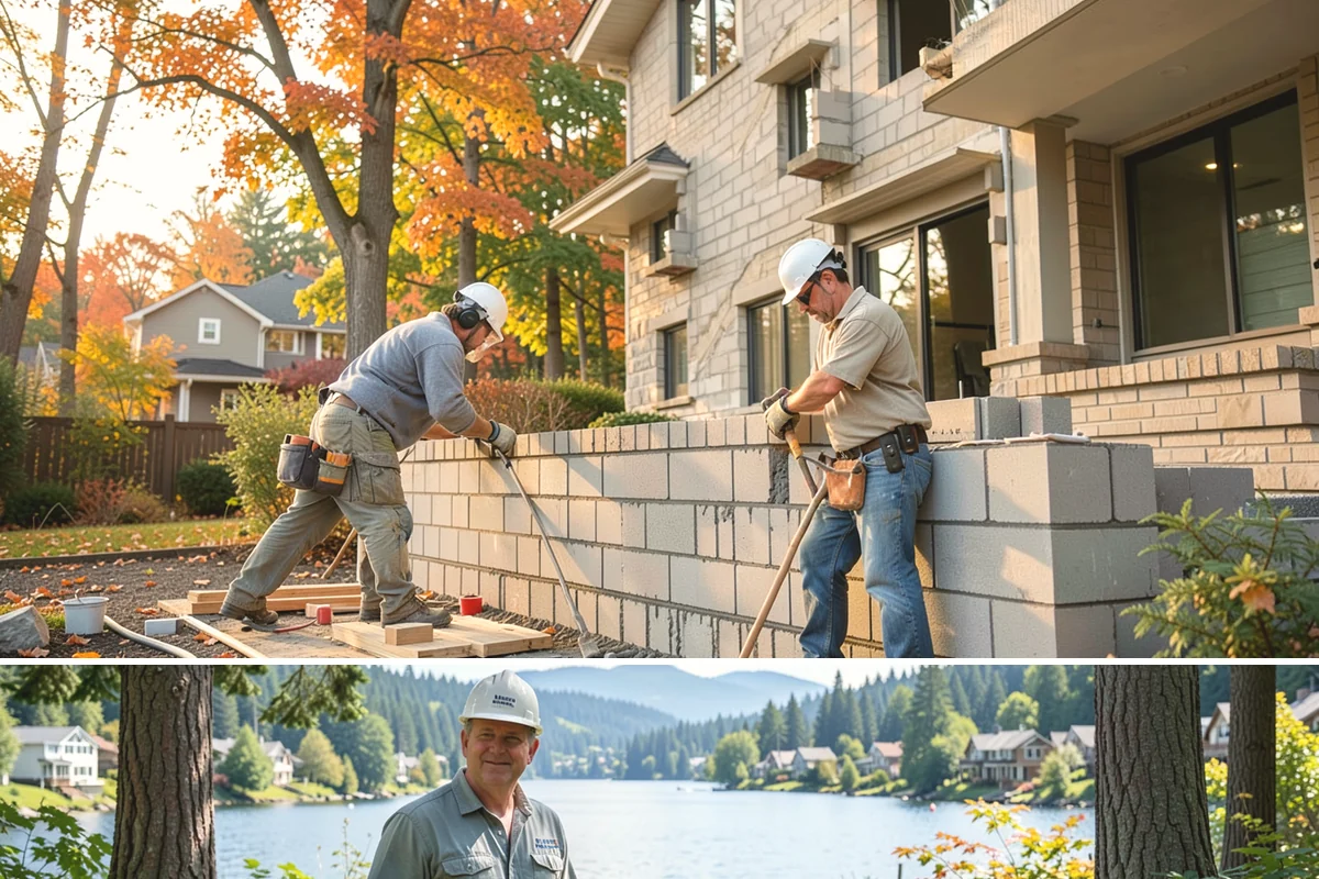 Panel Molding Installation in Milton, King County, WA - Panel molding is an interior detail that installs comfortably year-round, ideal for elevating rooms during the PNW rainy season.