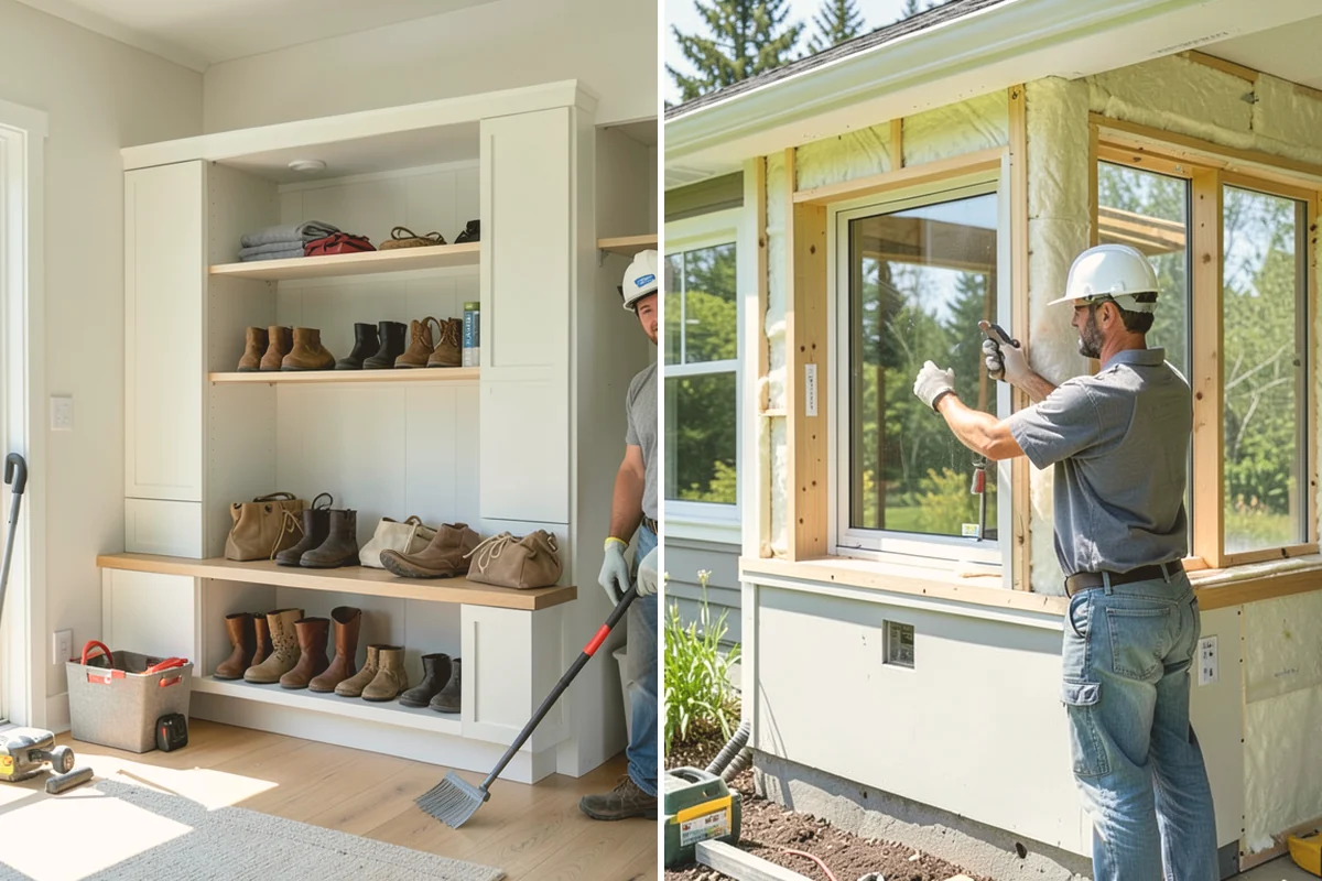 Panel Molding Installation in Mount Vernon, Skagit County, WA - Plan panel sizes and spacing for the wall
