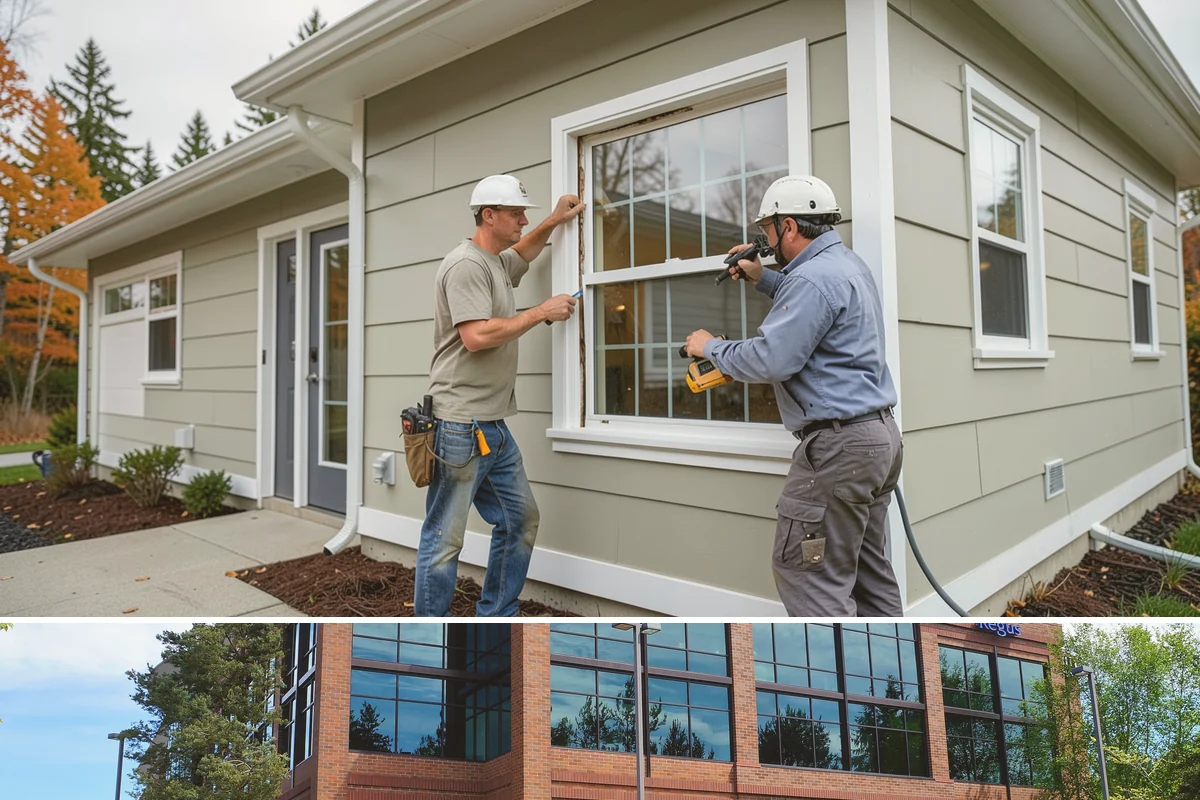 Panel Molding Installation in Mountlake Terrace, Snohomish County, WA - Panel molding is an interior detail that installs comfortably year-round, ideal for elevating rooms during the PNW rainy season.