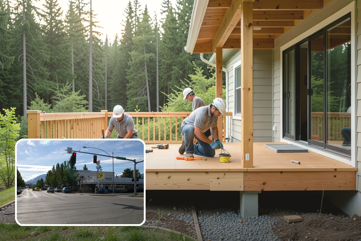 Panel Molding Installation in North Bend, King County, WA - Balanced, symmetrical panel layouts