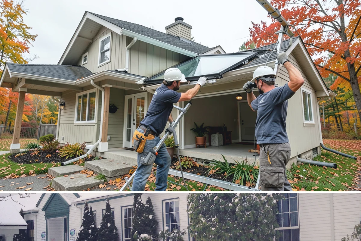 Panel Molding Installation in Pacific, King County, WA - Panel molding is an interior detail that installs comfortably year-round, ideal for elevating rooms during the PNW rainy season.
