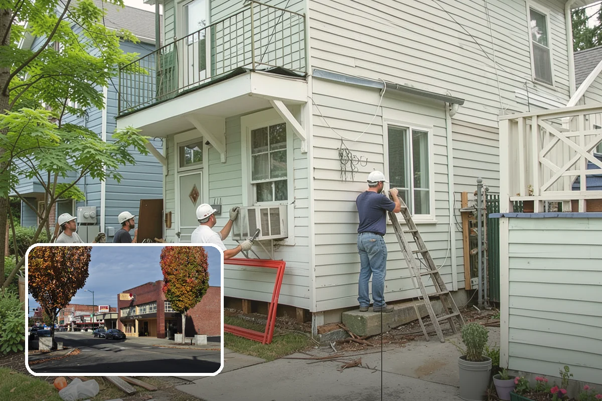 Panel Molding Installation in Puyallup, Pierce County, WA - Balanced, symmetrical panel layouts