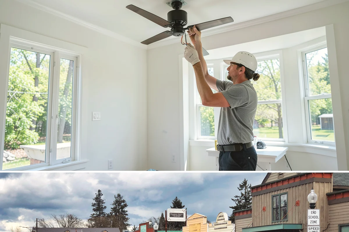 Panel Molding Installation in Roy, Pierce County, WA - Panel molding is an interior detail that installs comfortably year-round, ideal for elevating rooms during the PNW rainy season.