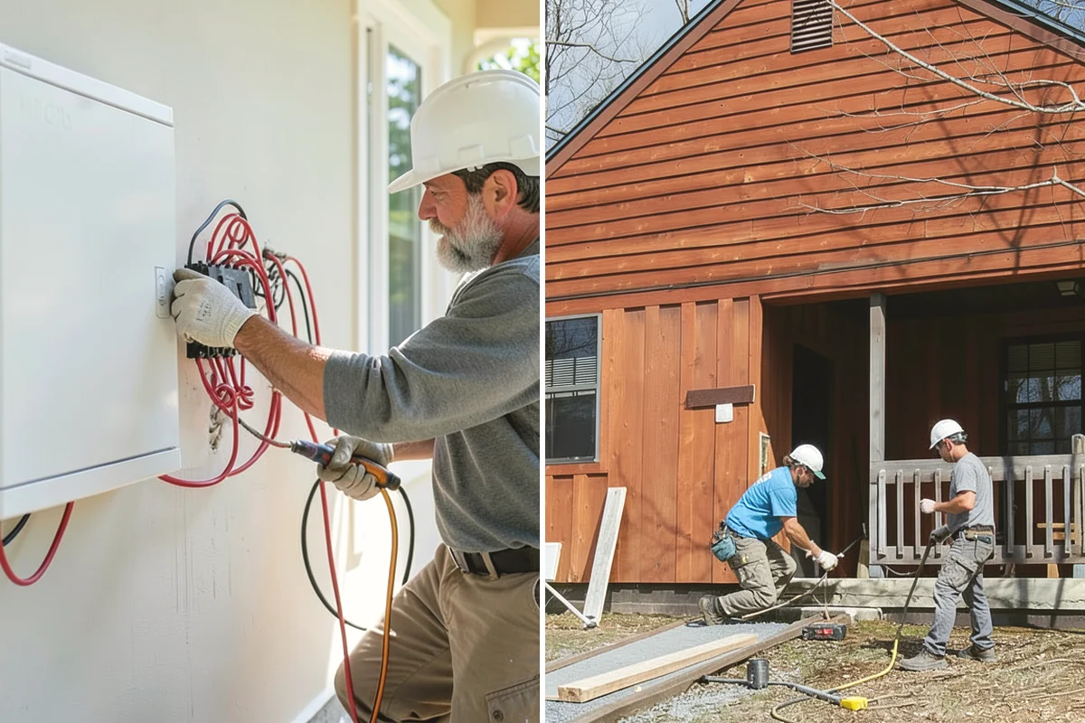 Panel Molding Installation in Ruston, Pierce County, WA - Plan panel sizes and spacing for the wall