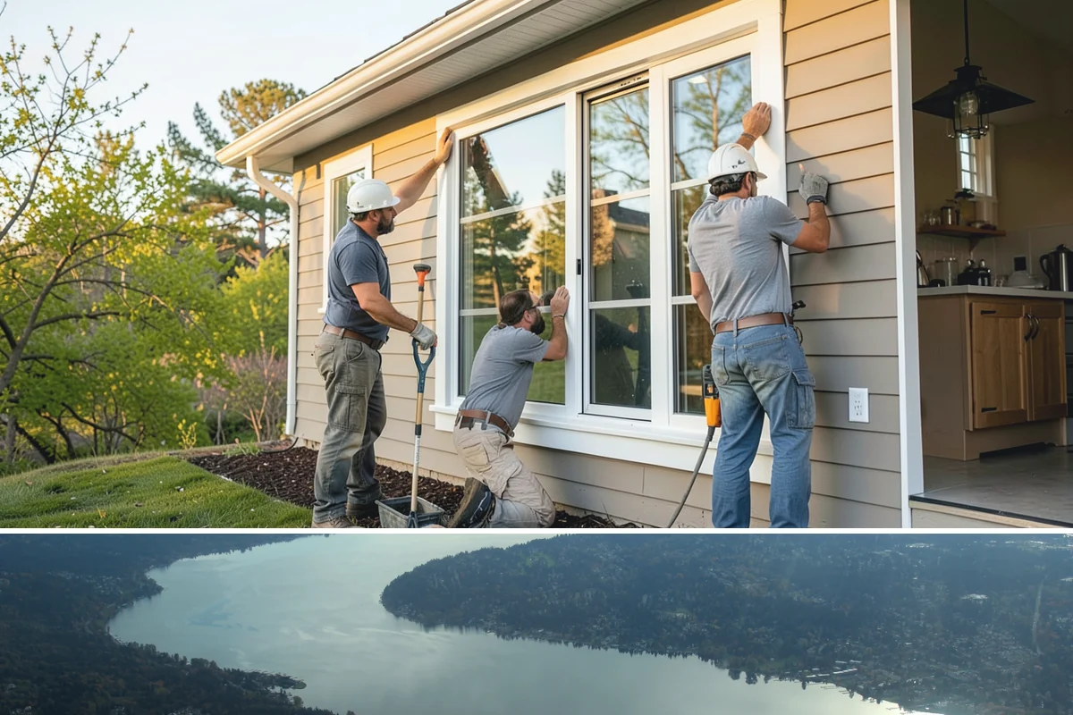 Panel Molding Installation in Sammamish, King County, WA - Panel molding is an interior detail that installs comfortably year-round, ideal for elevating rooms during the PNW rainy season.