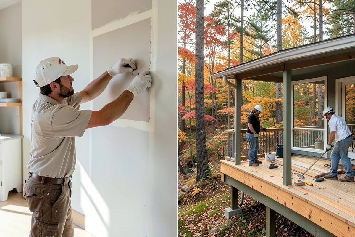 Panel Molding Installation in SeaTac, King County, WA - Plan panel sizes and spacing for the wall