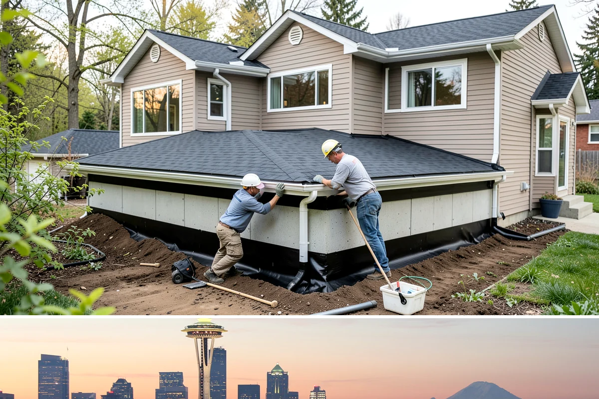 Panel Molding Installation in Seattle, King County, WA - Panel molding is an interior detail that installs comfortably year-round, ideal for elevating rooms during the PNW rainy season.