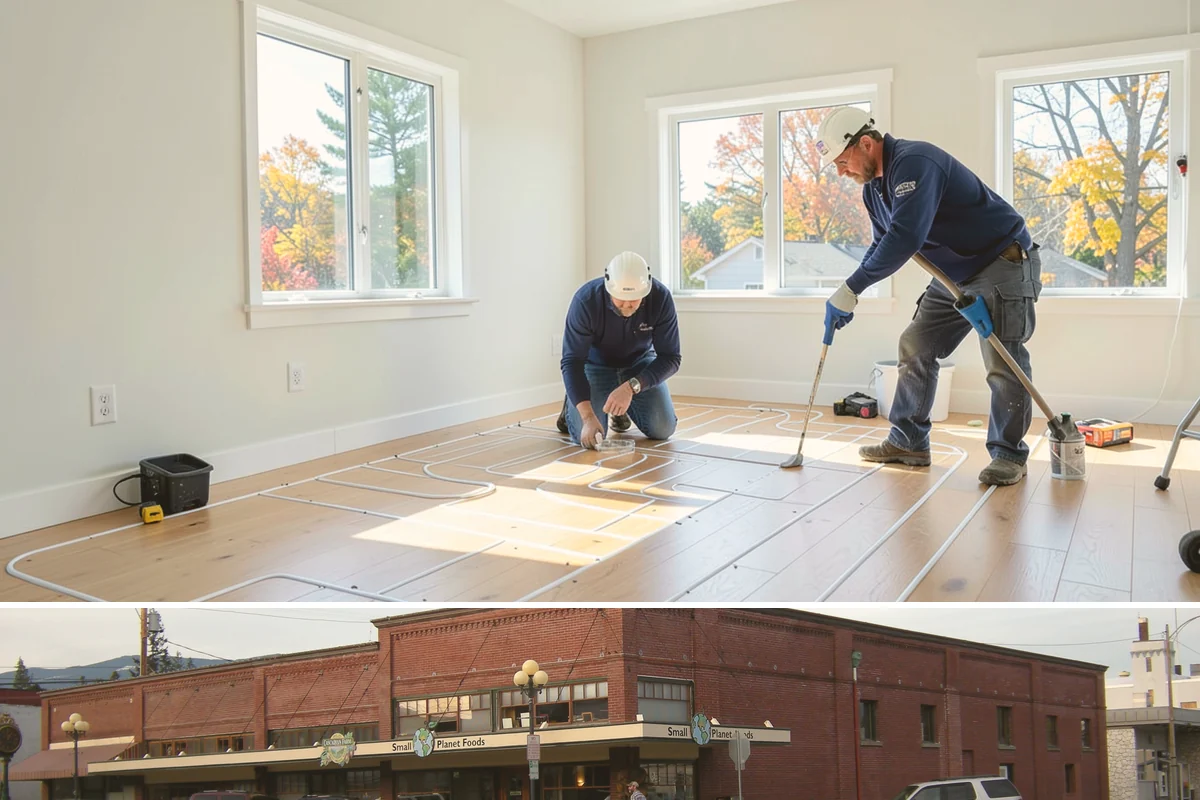 Panel Molding Installation in Sedro-Woolley, Skagit County, WA - Panel molding is an interior detail that installs comfortably year-round, ideal for elevating rooms during the PNW rainy season.