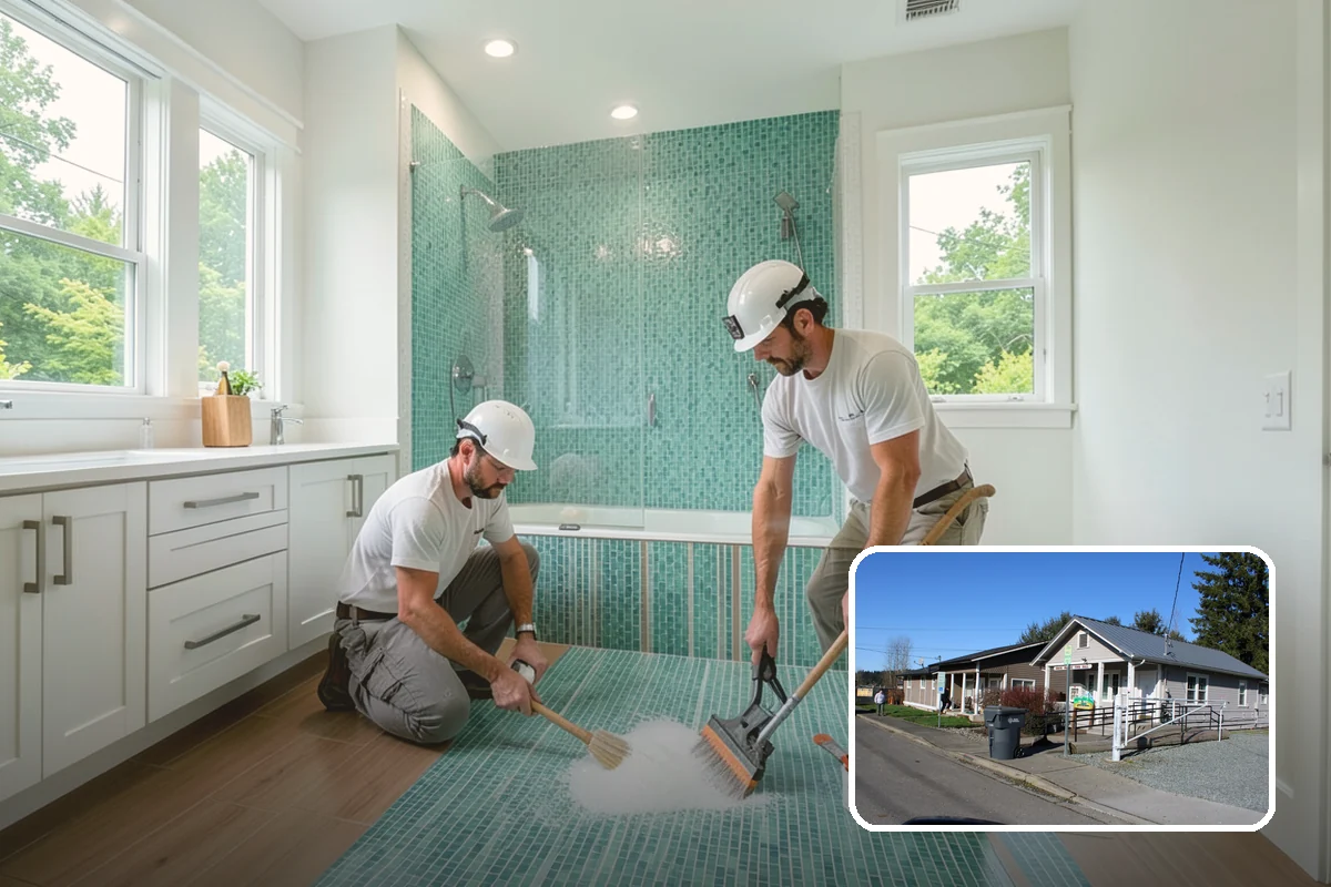Panel Molding Installation in South Prairie, Pierce County, WA - Balanced, symmetrical panel layouts
