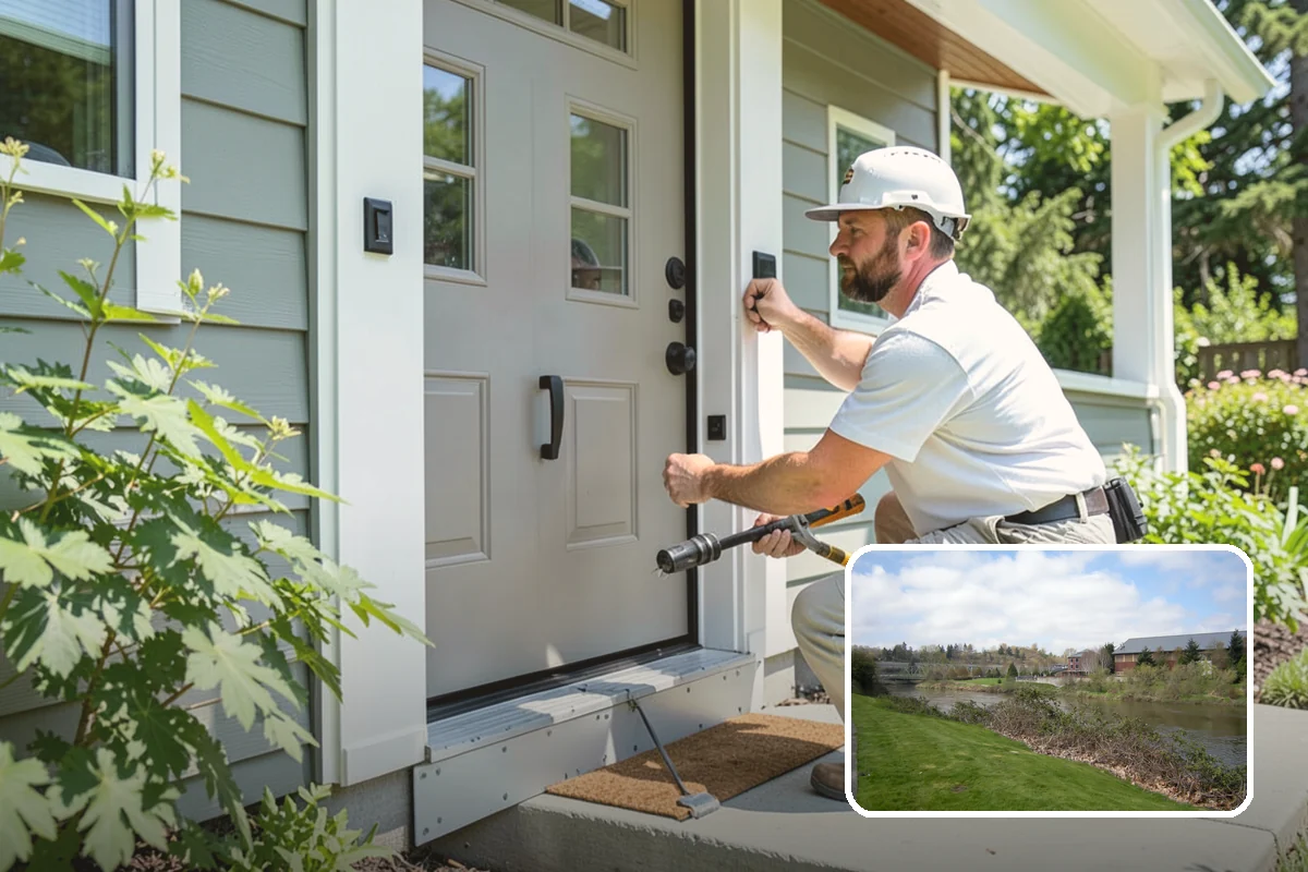 Panel Molding Installation in Tukwila, King County, WA - Balanced, symmetrical panel layouts