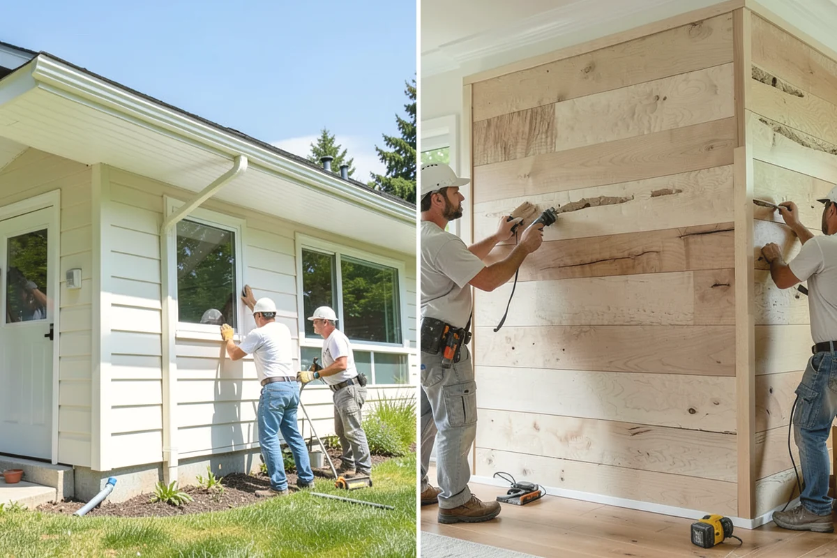 Panel Molding Installation in University Place, Pierce County, WA - Plan panel sizes and spacing for the wall