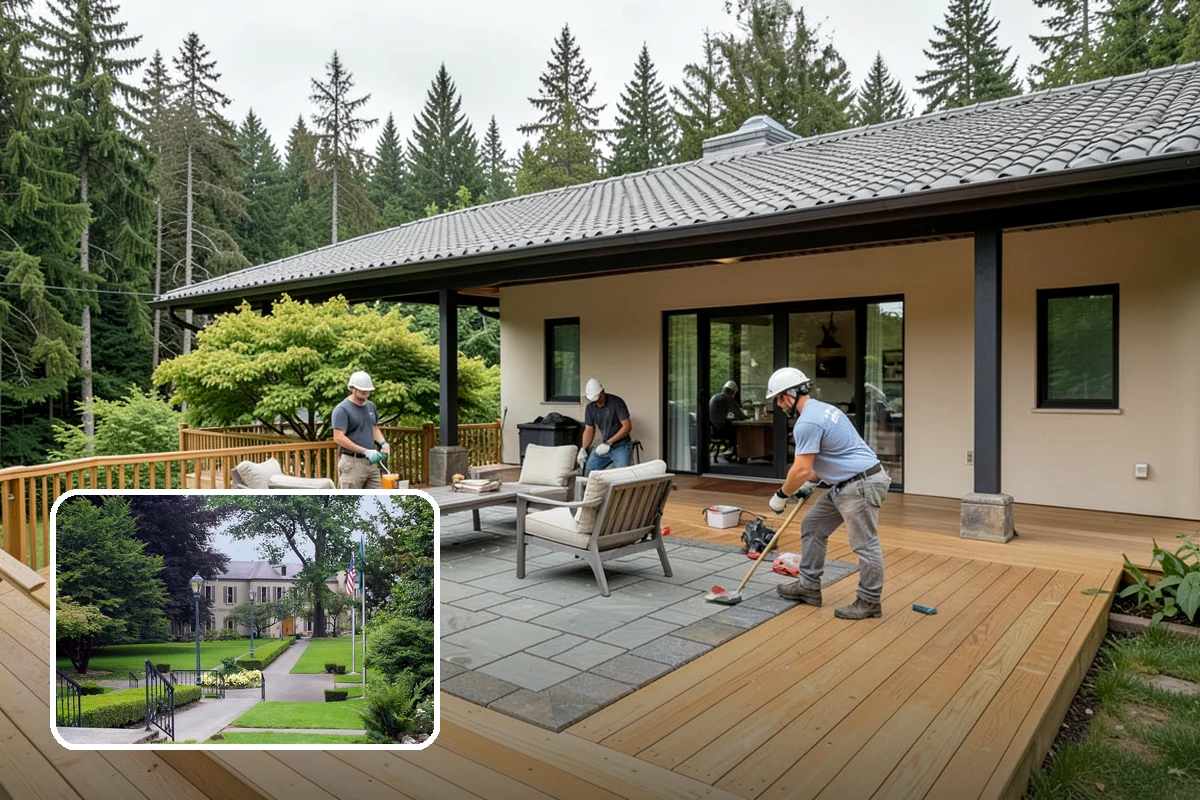 Panel Molding Installation in Woodinville, King County, WA - Balanced, symmetrical panel layouts