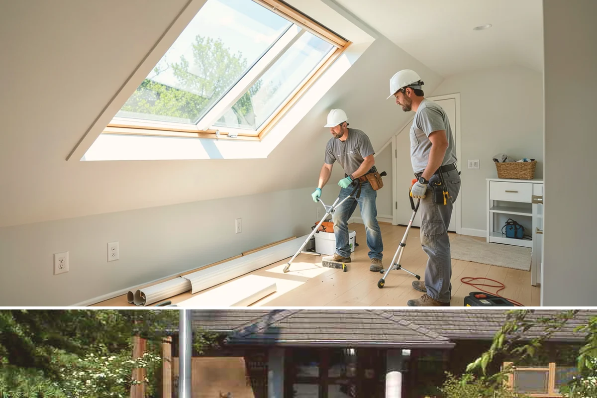 Panel Molding Installation in Yarrow Point, King County, WA - Panel molding is an interior detail that installs comfortably year-round, ideal for elevating rooms during the PNW rainy season.