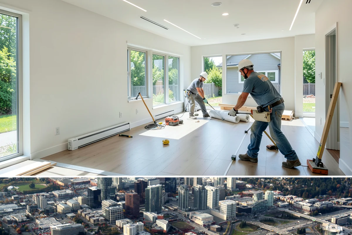 Panic Room Construction in Bellevue, King County, WA - Panic room construction is interior work that can be completed discreetly in any season.