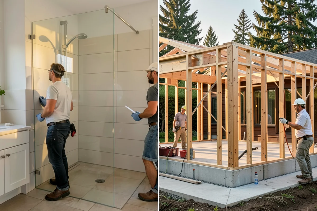 Panic Room Construction in Concrete, Skagit County, WA - We discuss security goals and identify the location