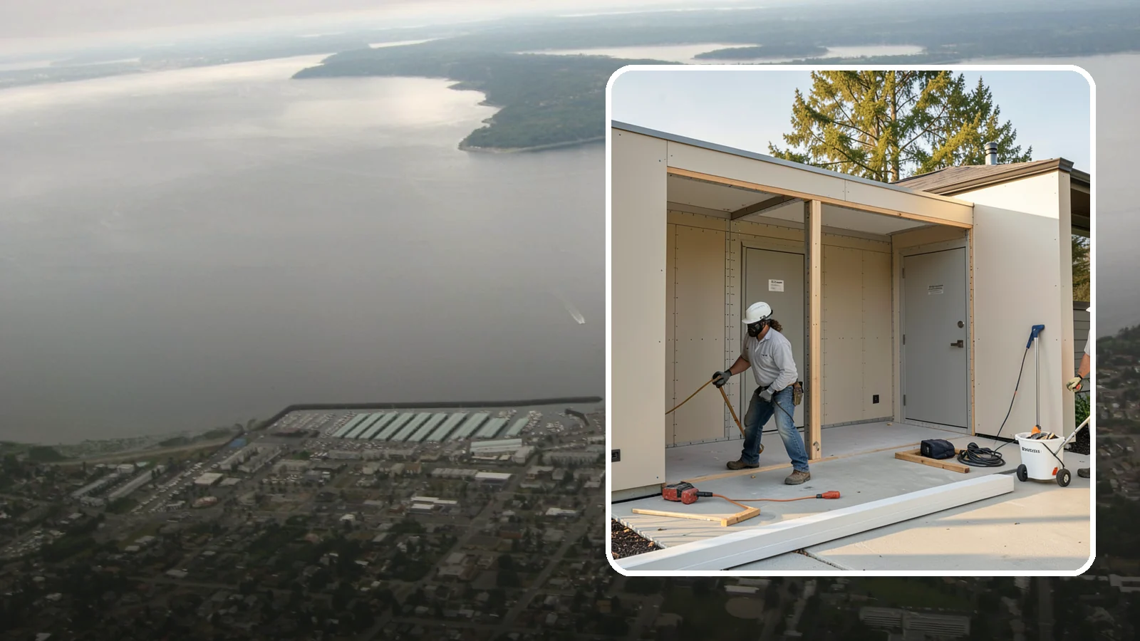 Panic Room Construction in Des Moines, King County, WA - We construct reinforced panic rooms that provide a secure, private refuge during emergencies.