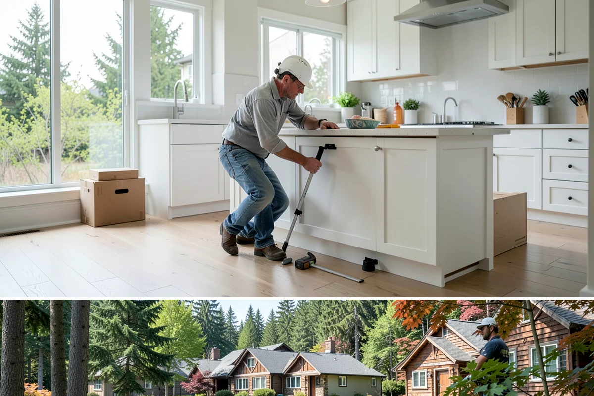 Panic Room Construction in Edgewood, Pierce County, WA - Panic room construction is interior work that can be completed discreetly in any season.