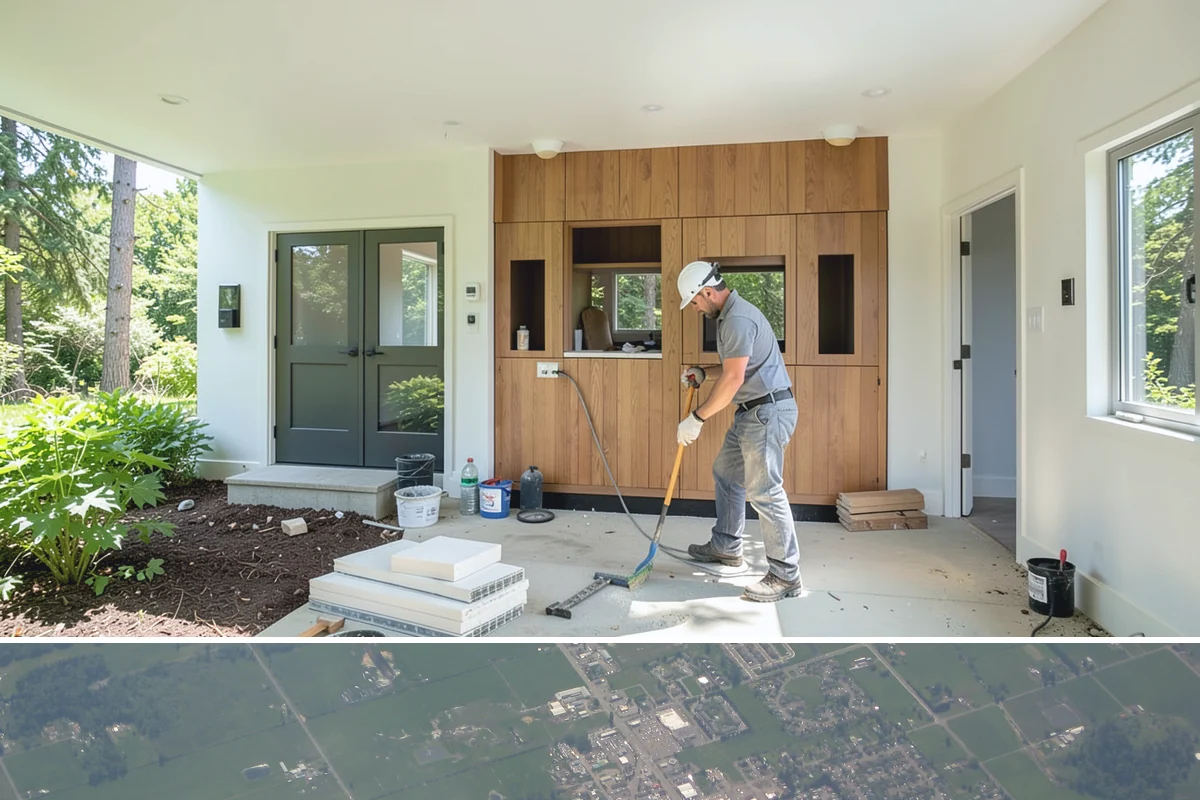 Panic Room Construction in Enumclaw, King County, WA - Panic room construction is interior work that can be completed discreetly in any season.