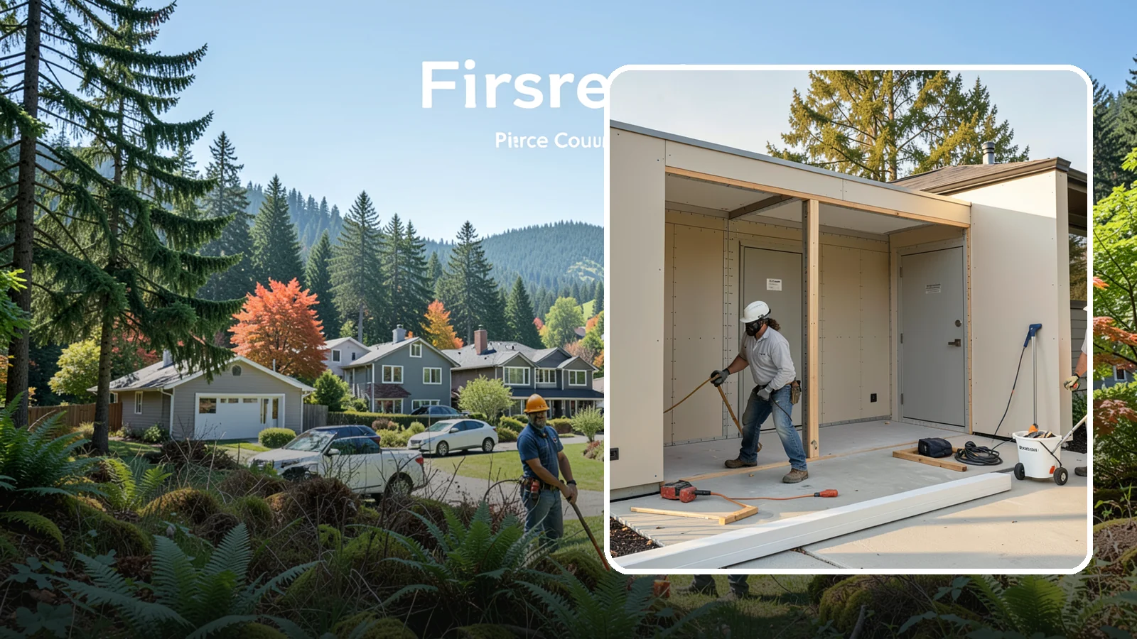 Panic Room Construction in Fircrest, Pierce County, WA - We construct reinforced panic rooms that provide a secure, private refuge during emergencies.