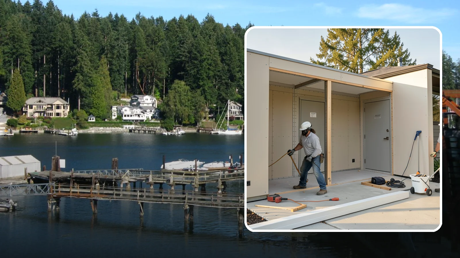 Panic Room Construction in Gig Harbor, Pierce County, WA - We construct reinforced panic rooms that provide a secure, private refuge during emergencies.