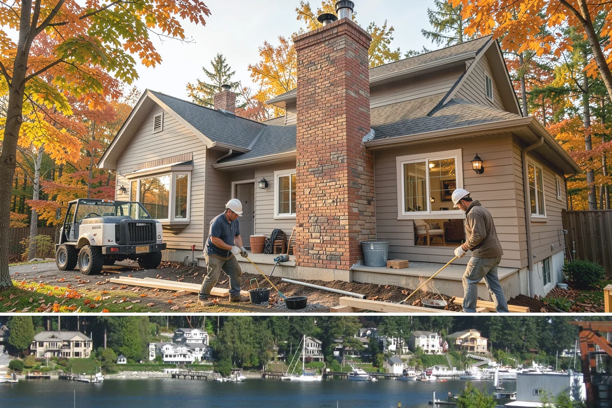 Panic Room Construction in Gig Harbor, Pierce County, WA - Panic room construction is interior work that can be completed discreetly in any season.