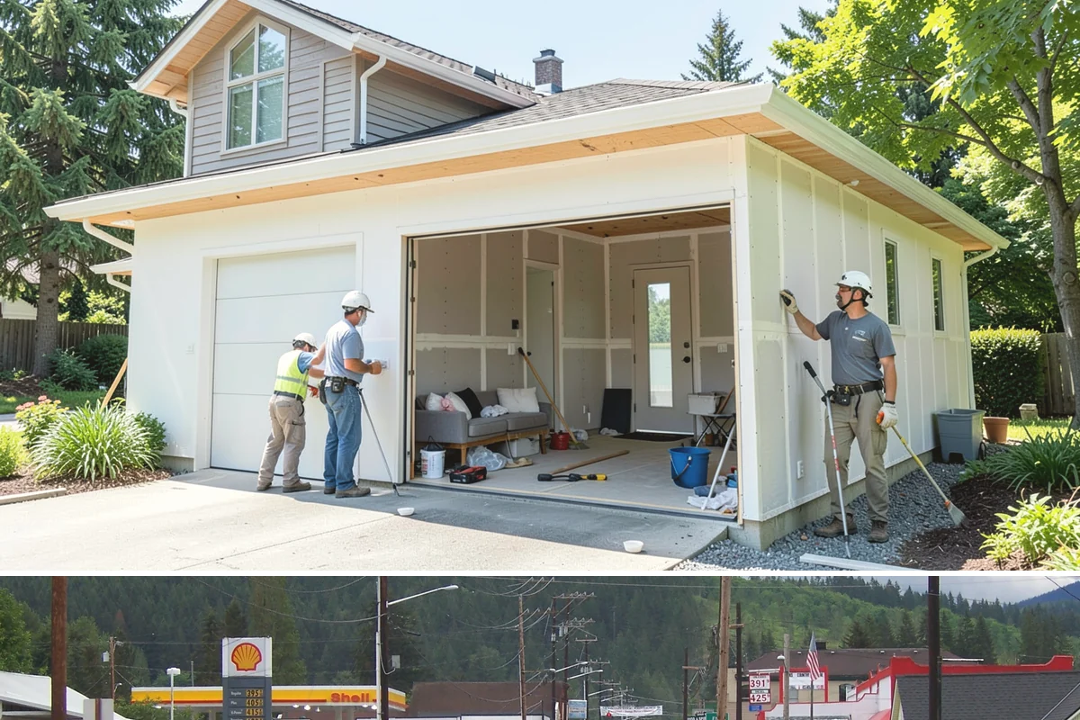 Panic Room Construction in Granite Falls, Snohomish County, WA - Panic room construction is interior work that can be completed discreetly in any season.