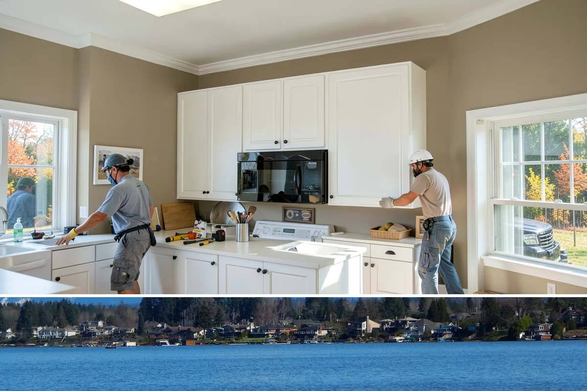 Panic Room Construction in Lake Stevens, Snohomish County, WA - Panic room construction is interior work that can be completed discreetly in any season.