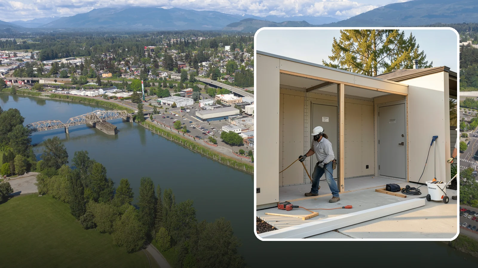 Panic Room Construction in Mount Vernon, Skagit County, WA - We construct reinforced panic rooms that provide a secure, private refuge during emergencies.