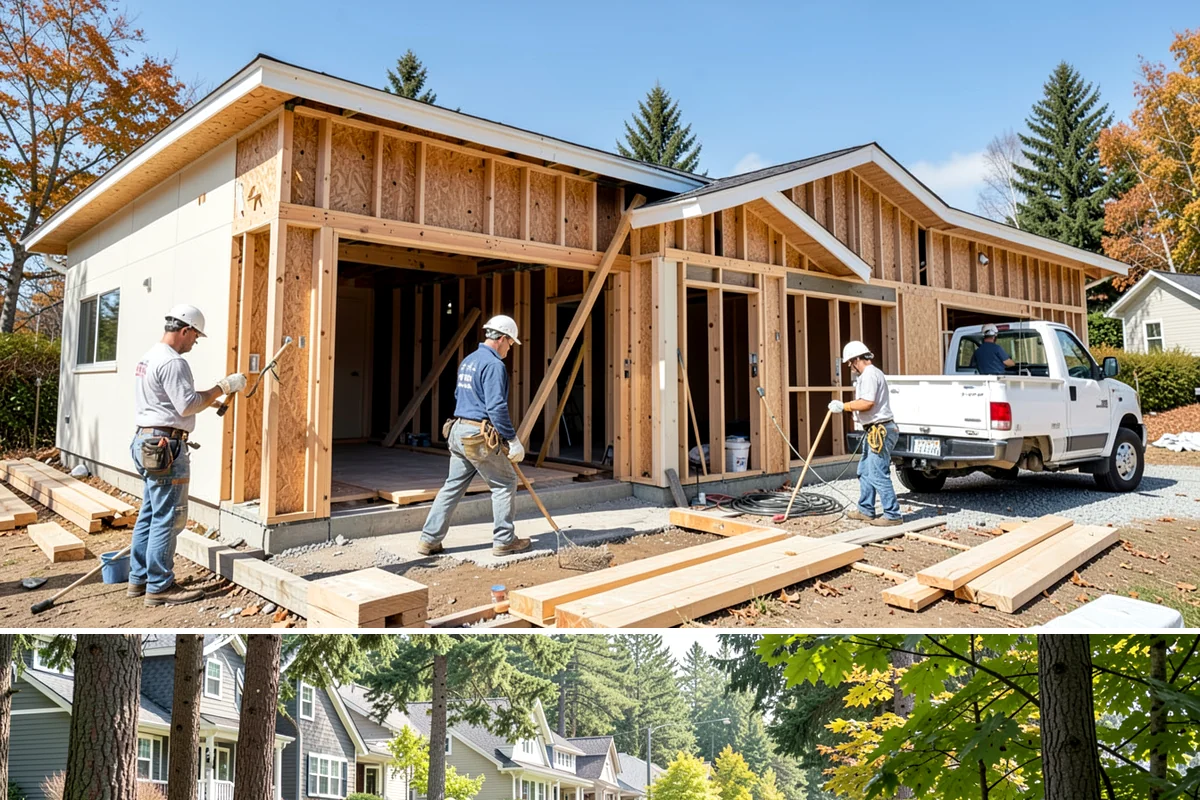 Panic Room Construction in Normandy Park, King County, WA - Panic room construction is interior work that can be completed discreetly in any season.