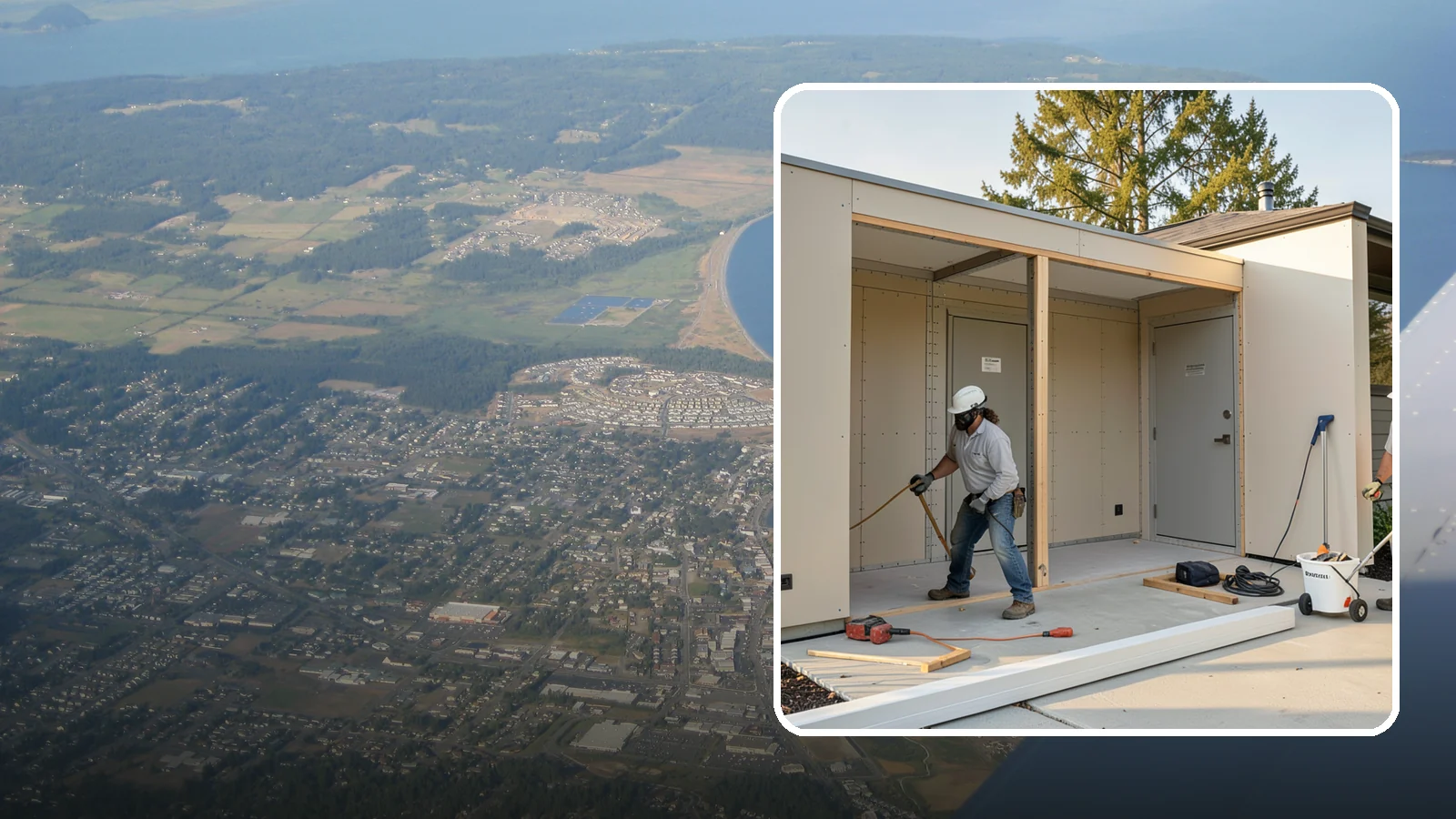 Panic Room Construction in Oak Harbor, Island County, WA - We construct reinforced panic rooms that provide a secure, private refuge during emergencies.