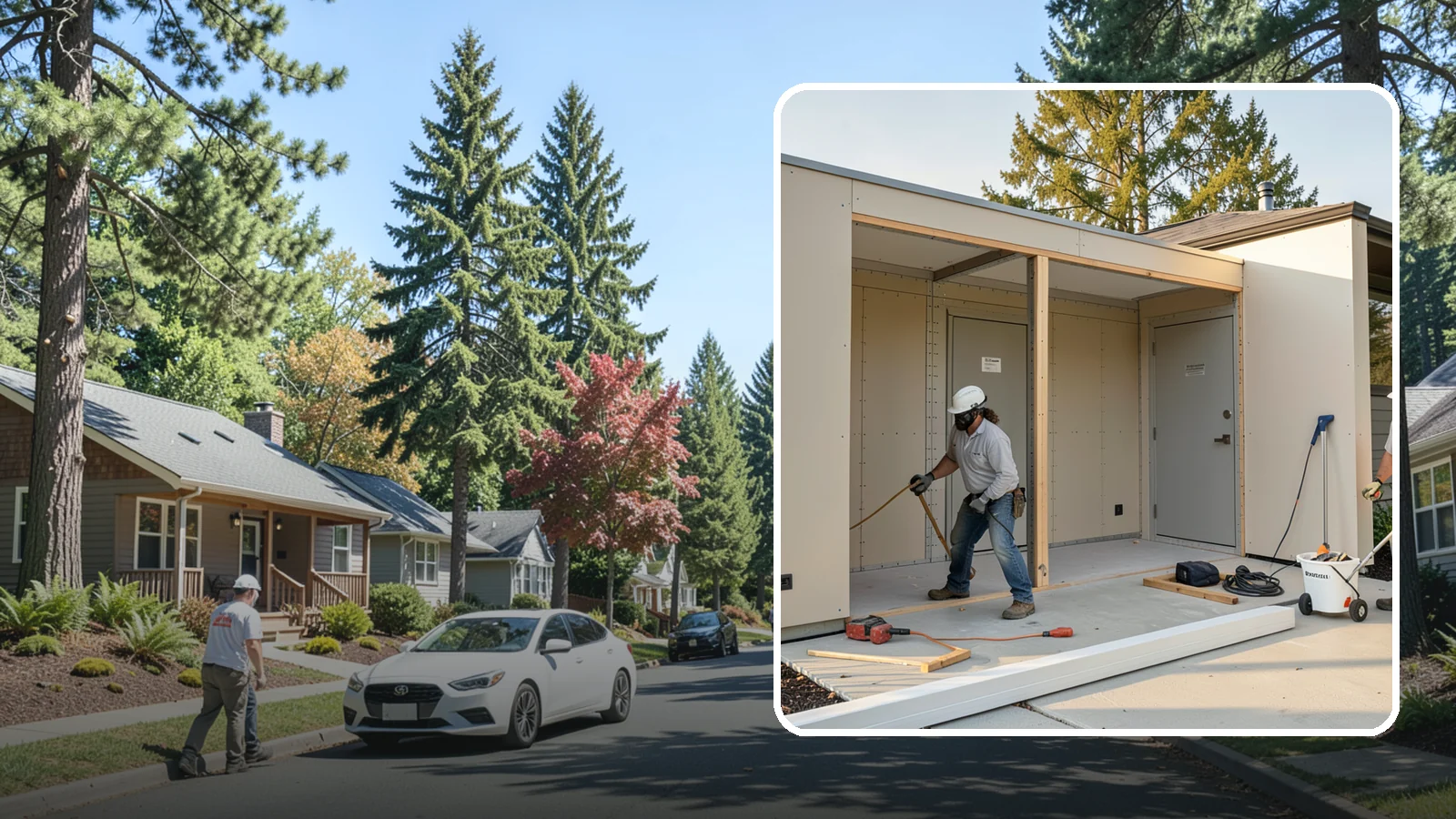 Panic Room Construction in Orting, Pierce County, WA - We construct reinforced panic rooms that provide a secure, private refuge during emergencies.