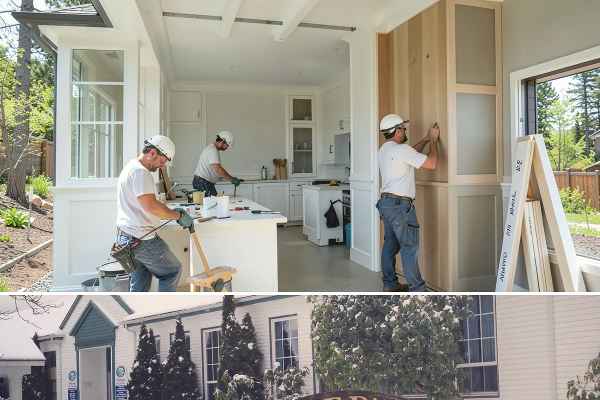 Panic Room Construction in Pacific, King County, WA - Panic room construction is interior work that can be completed discreetly in any season.