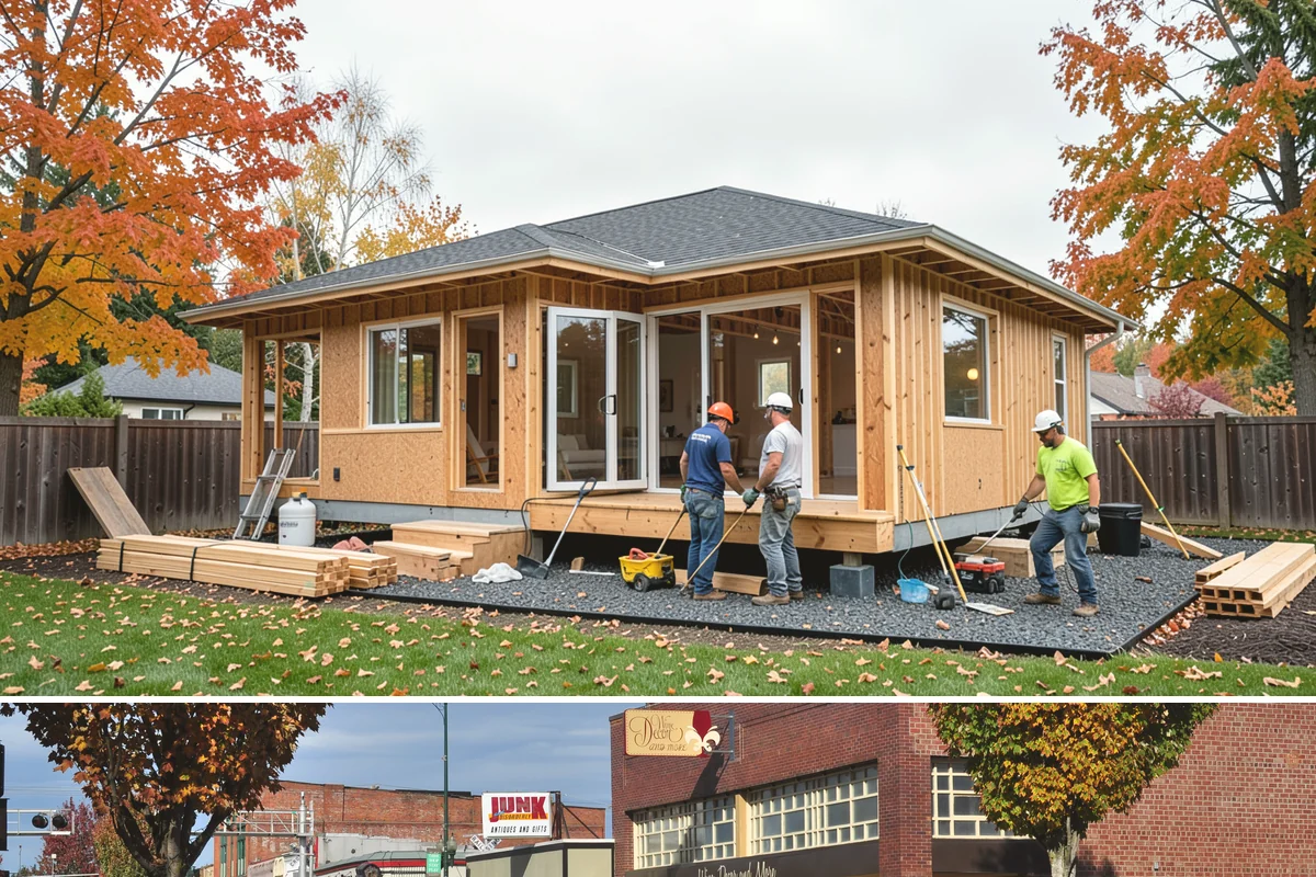 Panic Room Construction in Puyallup, Pierce County, WA - Panic room construction is interior work that can be completed discreetly in any season.