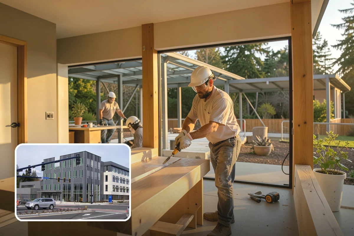 Panic Room Construction in Shoreline, King County, WA - Reinforced walls and doors that resist forced entry