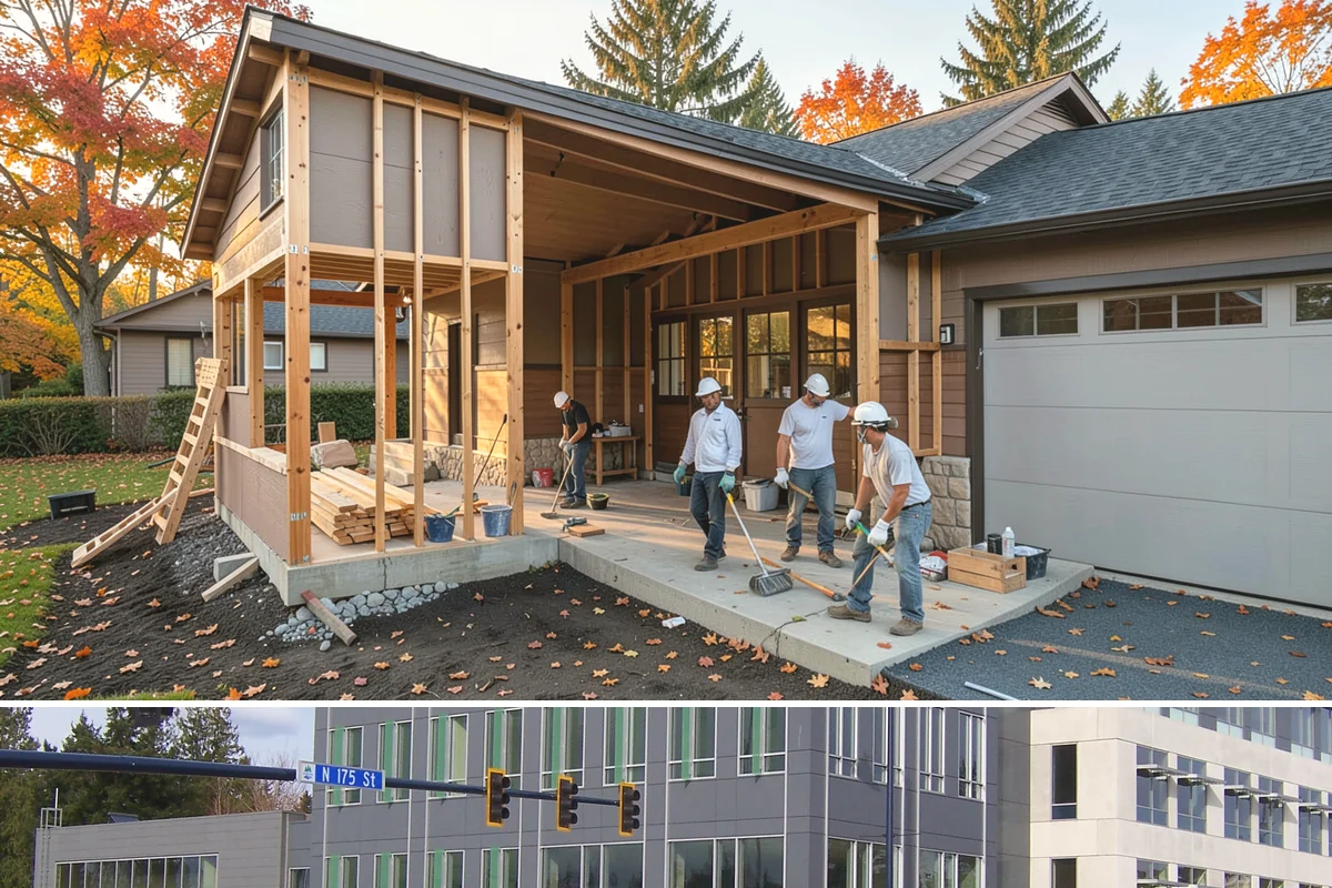 Panic Room Construction in Shoreline, King County, WA - Panic room construction is interior work that can be completed discreetly in any season.