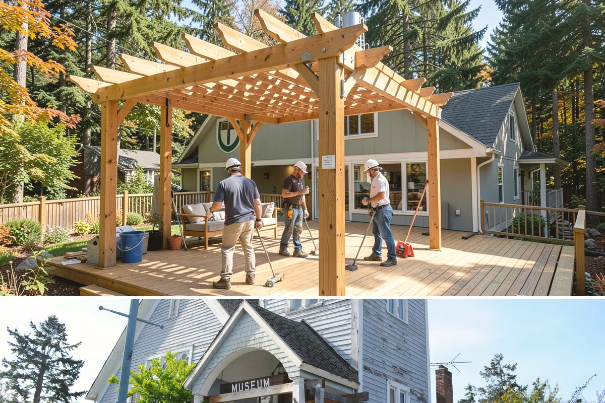Panic Room Construction in Steilacoom, Pierce County, WA - Panic room construction is interior work that can be completed discreetly in any season.