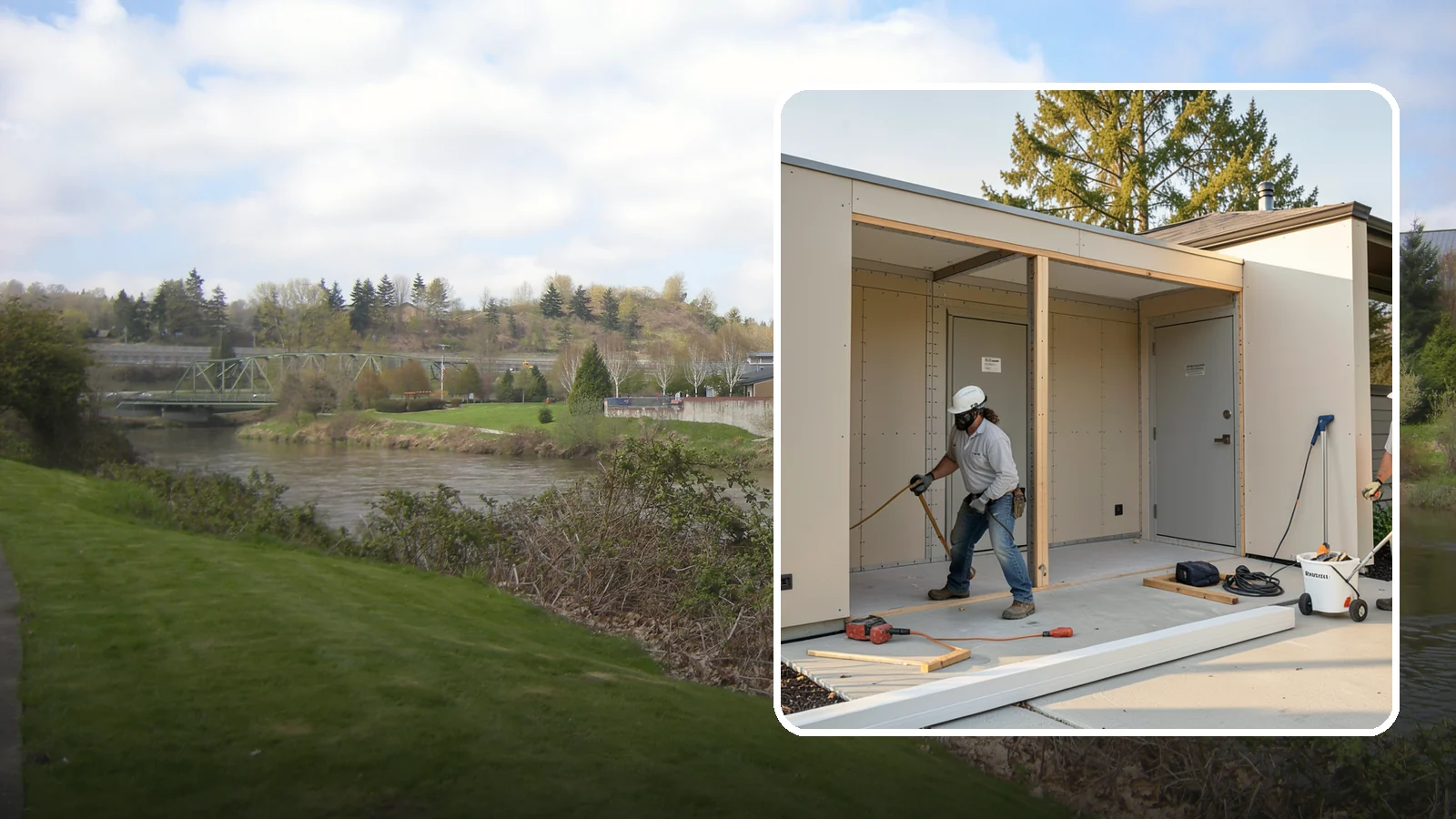 Panic Room Construction in Tukwila, King County, WA - We construct reinforced panic rooms that provide a secure, private refuge during emergencies.