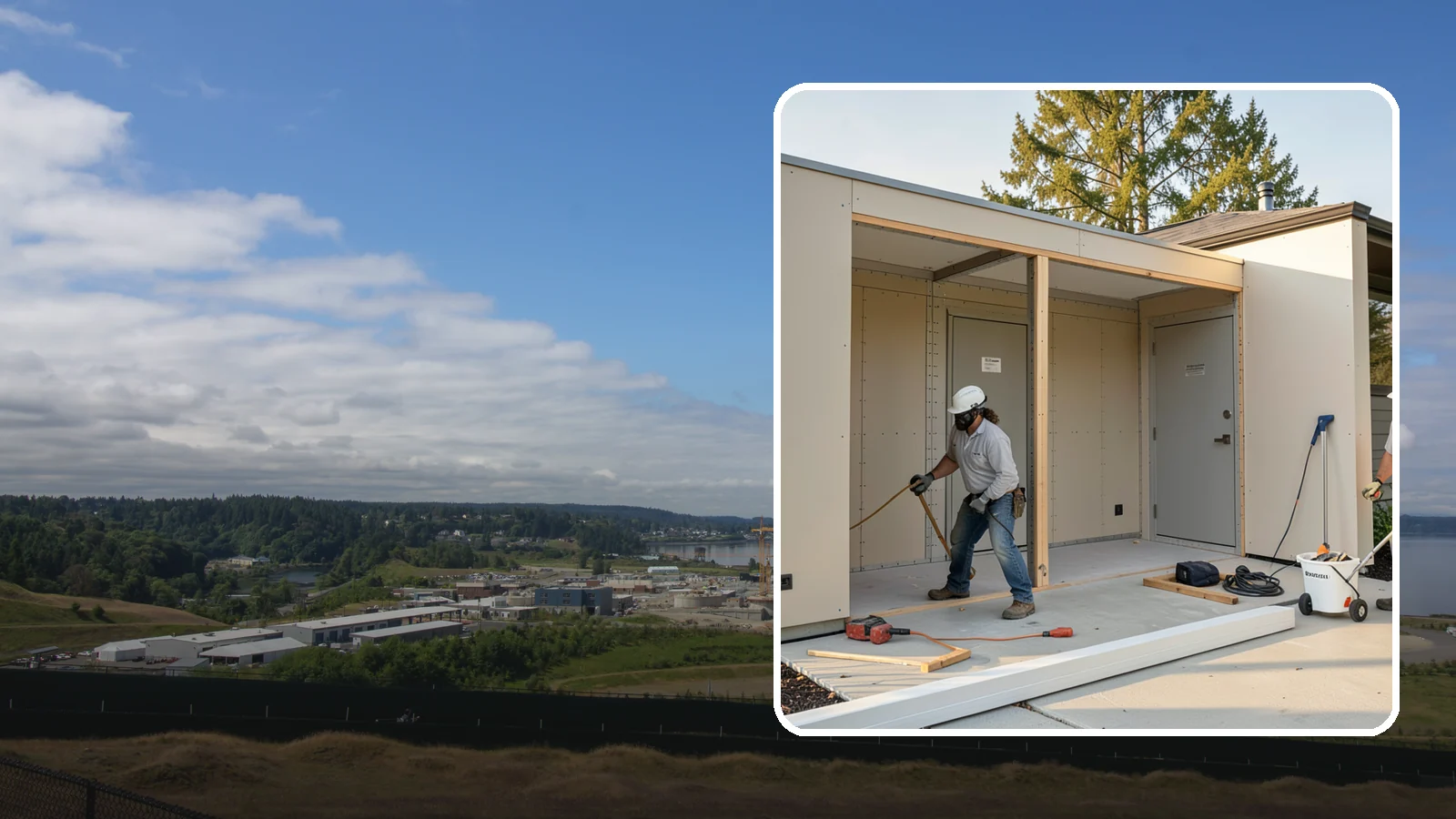 Panic Room Construction in University Place, Pierce County, WA - We construct reinforced panic rooms that provide a secure, private refuge during emergencies.